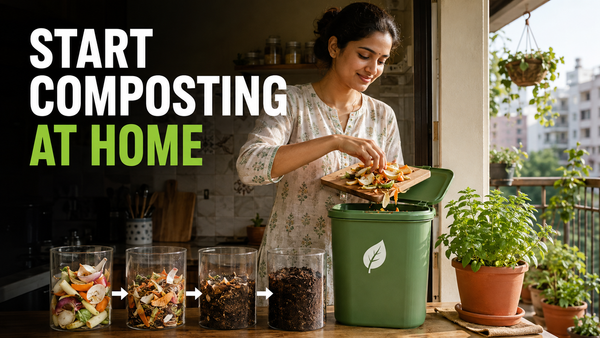 How to Start Composting from Kitchen Waste in a Small Indian Home