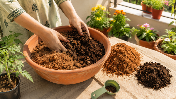 Cocopeat to Compost Ratio I Tested for North Indian Summer Pots