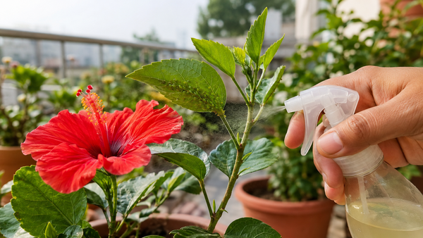 Aphids on Hibiscus: Which Organic Spray Worked in My Test